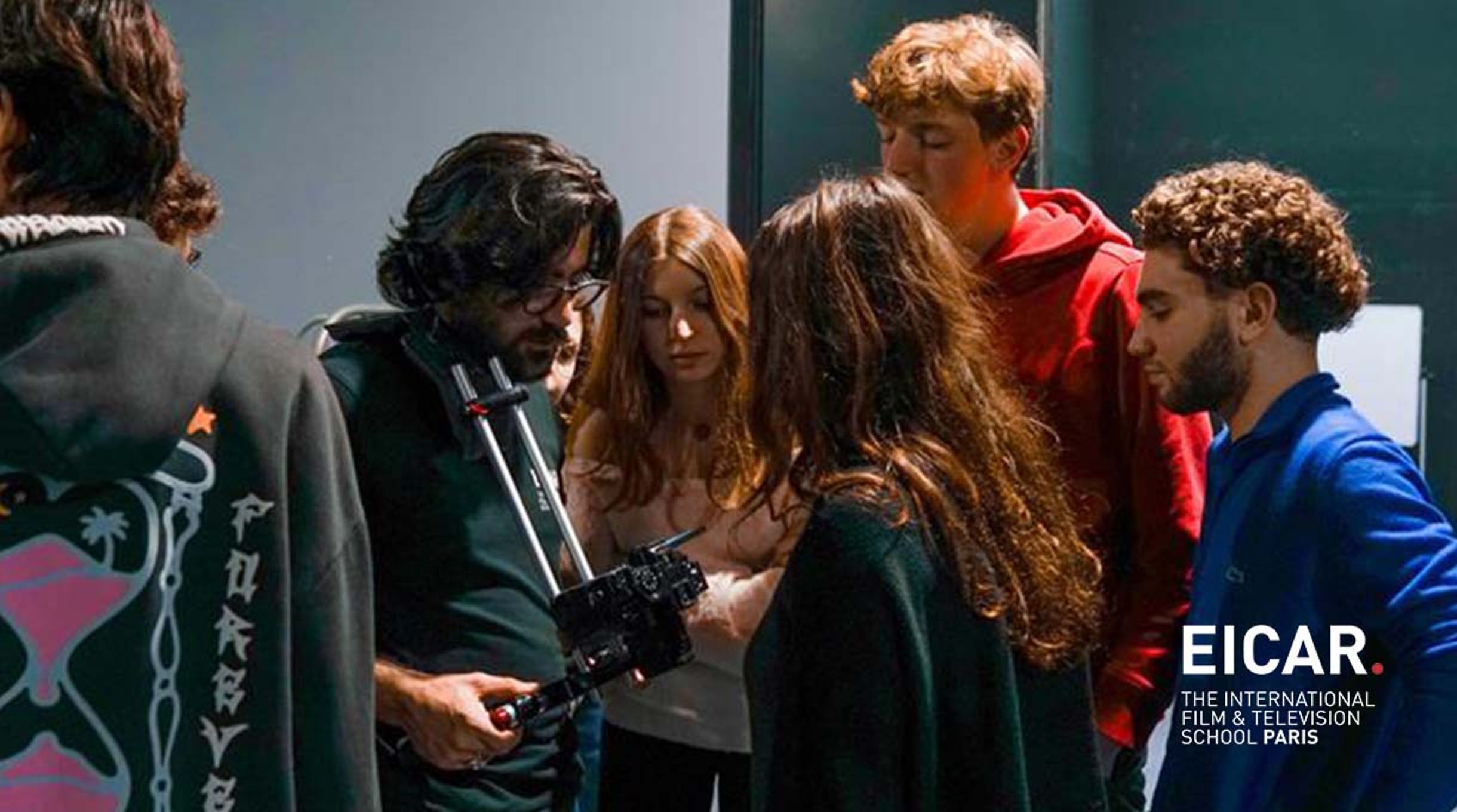 Découverte du matériel professionnel lors de La Fête du court métrage à EICAR Paris