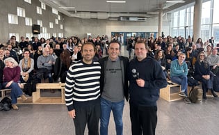 Anthony Lancret et Pierre Laugier à EICAR Paris