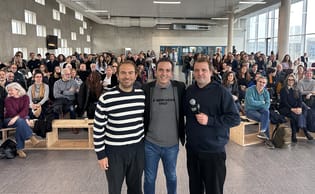 Anthony Lancret et Pierre Laugier à EICAR Paris