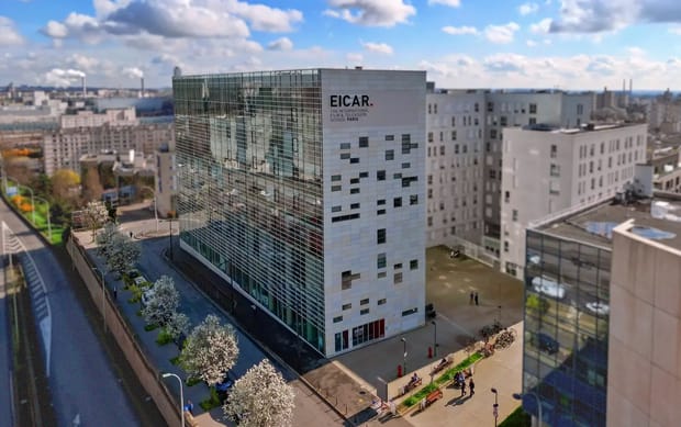 Le campus EICAR Paris à Ivry-sur-Seine