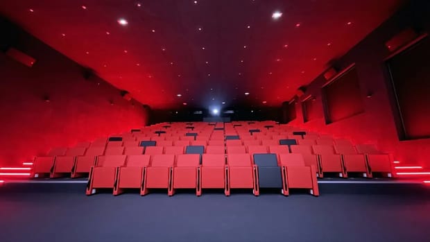 La salle de cinéma du campus EICAR Paris