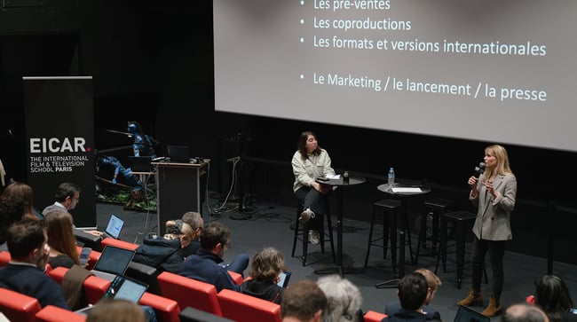 Julia Schulte, Directrice des ventes internationales France.tv Distribution, à EICAR