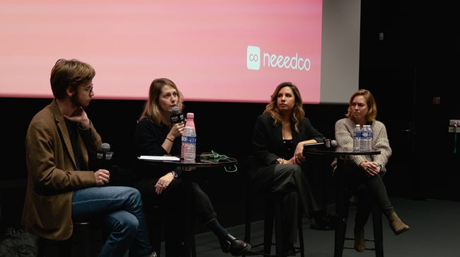 Une table ronde animée par Simon Mazurel, Alison Begon, Jade Vergriette et Anne Gourdon