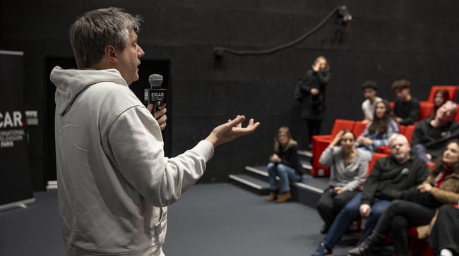 Damien Maric, un des créateurs de la chaîne La Théorie de Graham