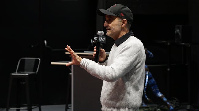 Éric Fraticelli donne une masterclass à EICAR Paris