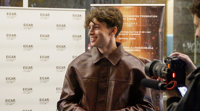 Gautier Étevenon sur le campus d'EICAR Paris