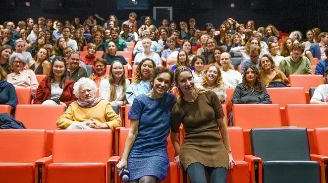 Tamara Stepanyan, réalisatrice du Pays d'Arto et Camille Gentet, de PAN-EUROPÉENNE