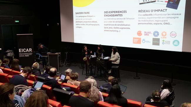 Cordelia FLOURENS, Producer et Aïna AIMRI, Productrice / Impact Producer à EICAR