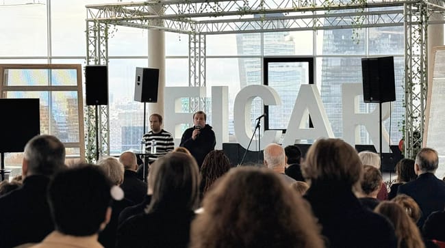 Anthony Lancret et Pierre Laugier à EICAR Paris