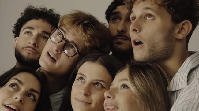 Les membres du collectif Hush