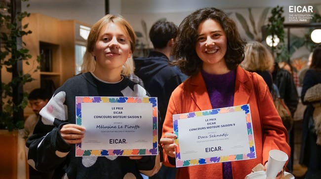 Deux Lauréates du Prix EICAR lors de la soirée du Projet Moteur!