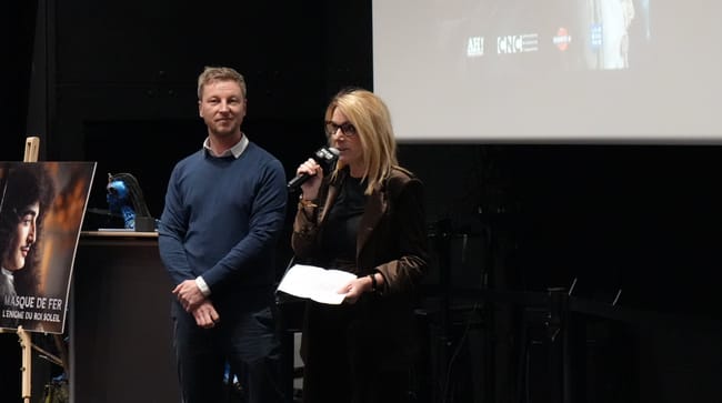 Benoit Illes et Enora Contant à EICAR Paris pour l'avant-première du documentaire