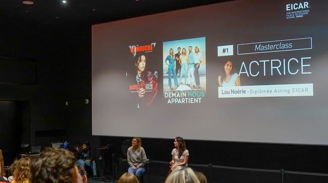 Lou Noérie à EICAR Paris pour une Masterclass Métier