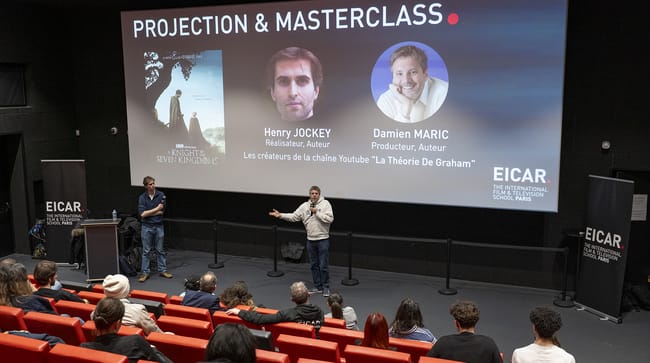 Henry Jockey et Damien Maric dévoilent les secrets des films à EICAR Paris
