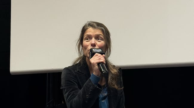 Voyelle Acker à EICAR Paris dans le cadre des petits-déjeuners du médiaClub