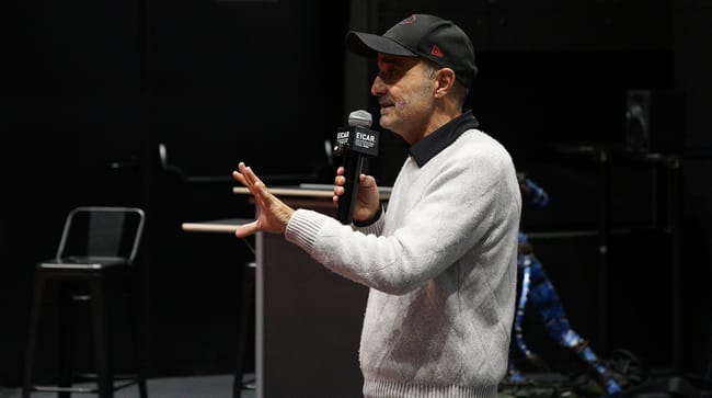 Éric Fraticelli donne une masterclass à EICAR Paris