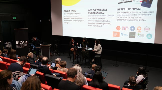 Cordelia FLOURENS, Producer et Aïna AIMRI, Productrice / Impact Producer à EICAR