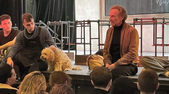 Échange entre Stéphane Freiss et les étudiants EICAR