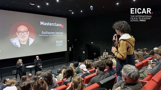 Masterclass Guillaume Ivernel, réalisateur de films d'animation