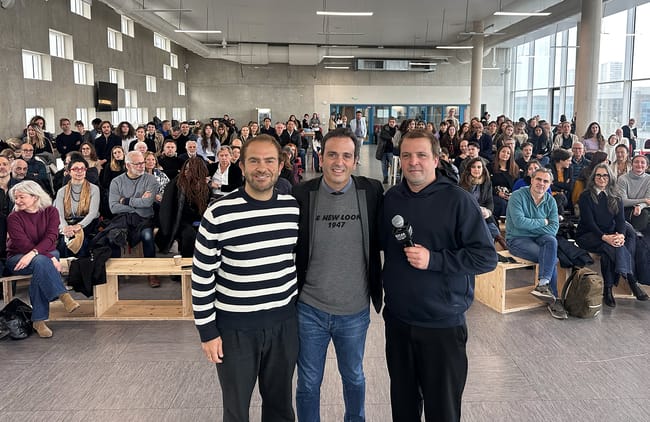 Anthony Lancret et Pierre Laugier à EICAR Paris