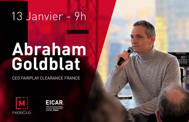 Affiche Petit-déjeuner personnalité avec Abraham Goldblat à EICAR Paris
